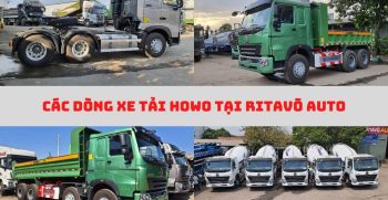 Các dòng xe tải Howo tại RitaVõ Auto